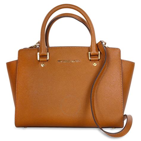 michael kors green selma satchel|selma saffiano leather satchel.